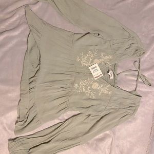 Long sleeve boho shirt